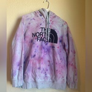 The North Face Purple Tie-Dye Hoodie